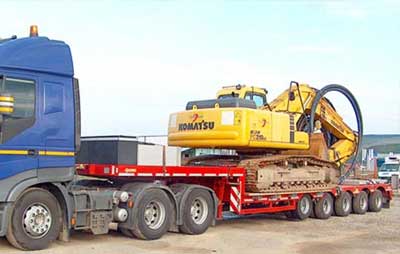 Heavy Machinery Shifting Services